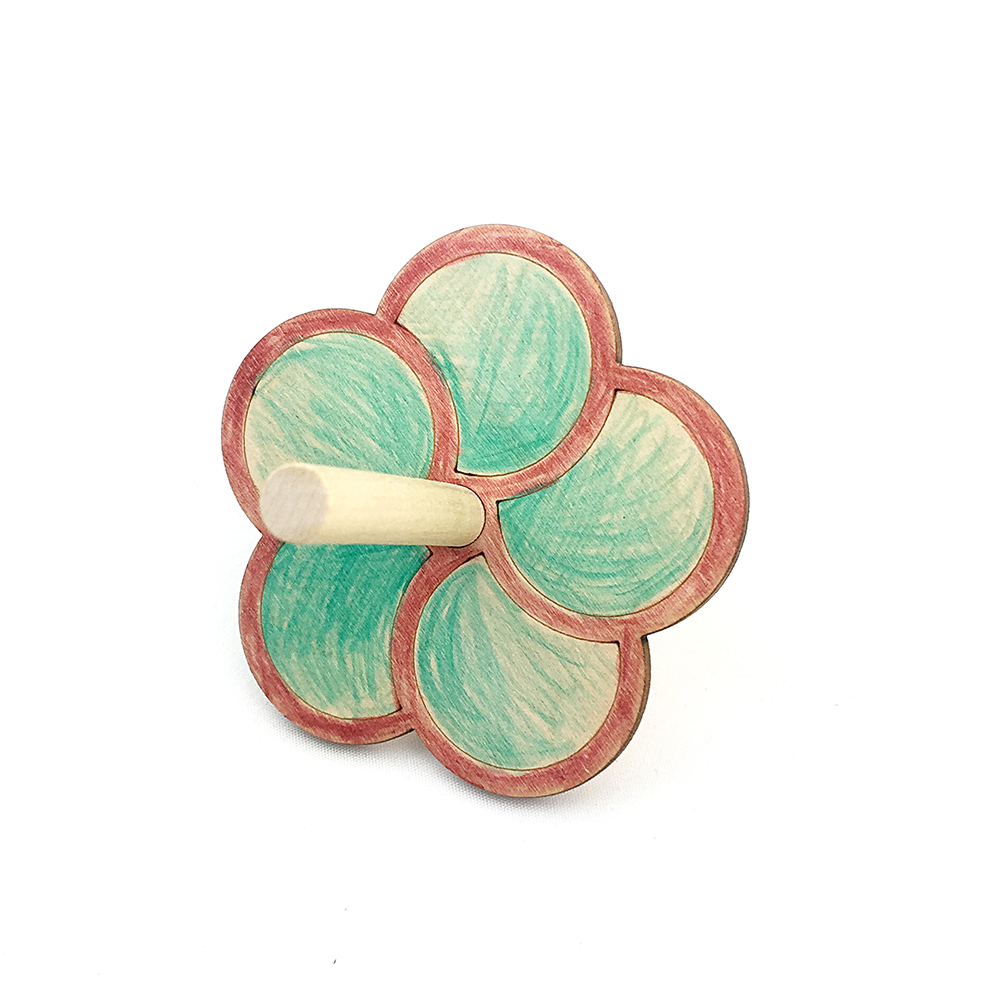 [오렌지네2051] 전통연꽃무늬팽이만들기