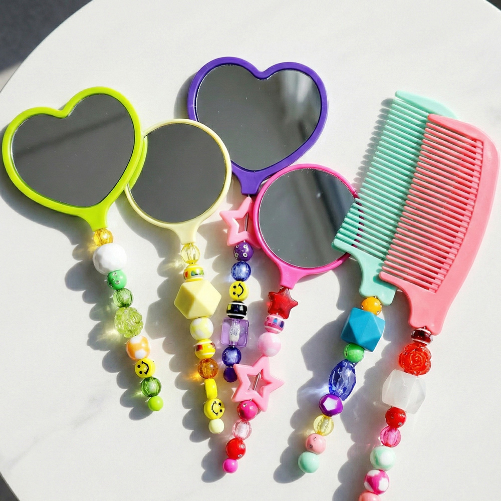 볼꾸 DIY 동대문 비즈 거울 머리 빗 꾸미기세트 키트 빗꾸 거꾸 일반 / 펜꾸 비즈공예