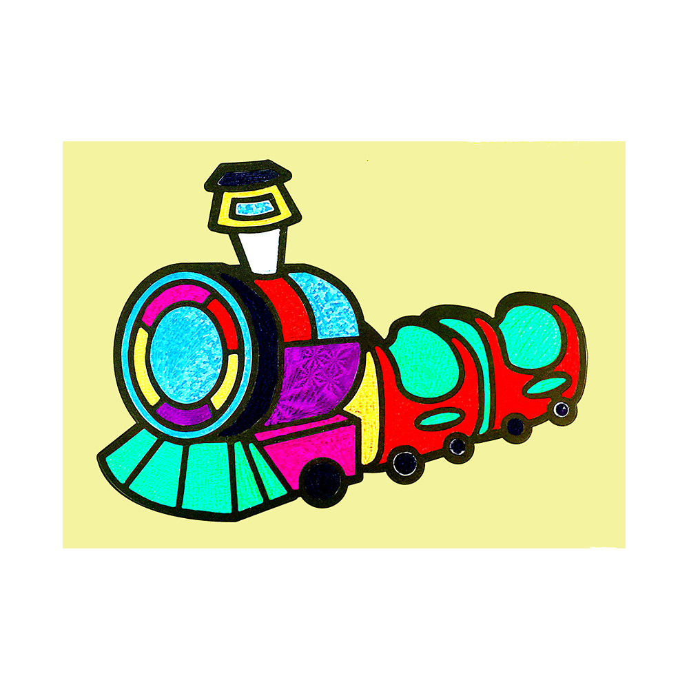 [만들기 공예] 포일아트 교통수단 기차
