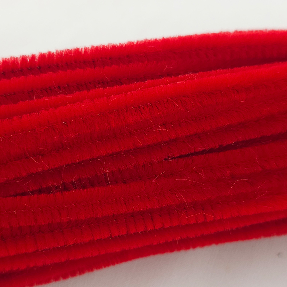 모루 공예 재료 모루 5mm - 빨강 (100개 1세트)