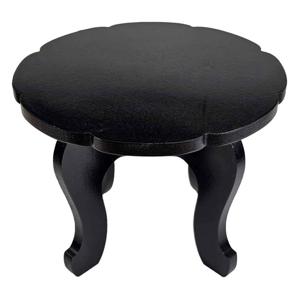 검정 찻상 탁상 꾸미기 부자재 재료 DIY / 블랙 검은 소반 취미 만들기재료